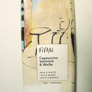 Xocolata amb cafè i nata "CAPPUCCINO" 100gr VIVANI