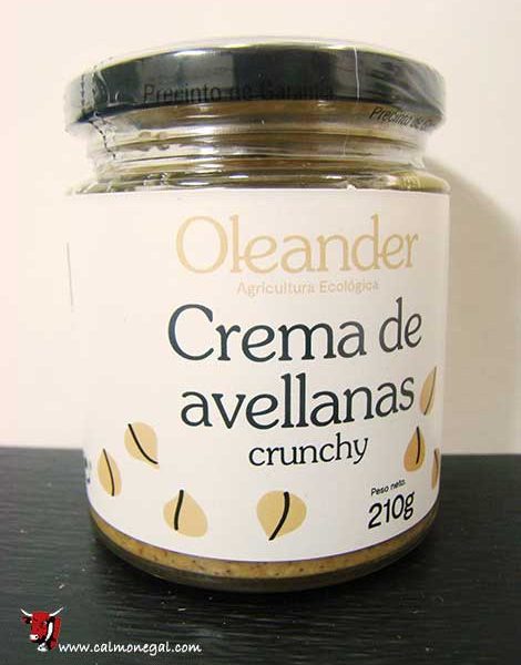 Crema d’avellana torrada “crunchy” 210gr OLEANDER