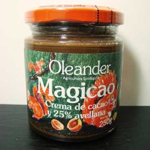 Crema de cacau i 25% avellana Magicao 250gr OLEANDER