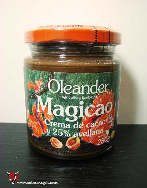 Crema de cacau i 25% avellana Magicao 250gr OLEANDER