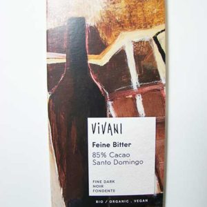 Xocolata negra 85% cacau "FEINE BITTER" 100gr VIVANI