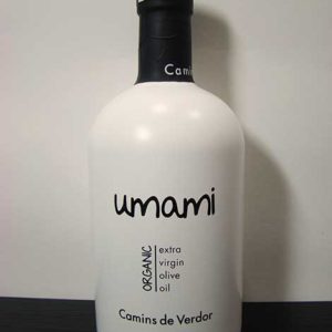 Oli d'oliva verge extra UMAMI 500ml CAMINS DE VERDOR