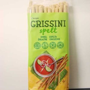 Bastonets Grissini d'espelta 125gr TERRASANA