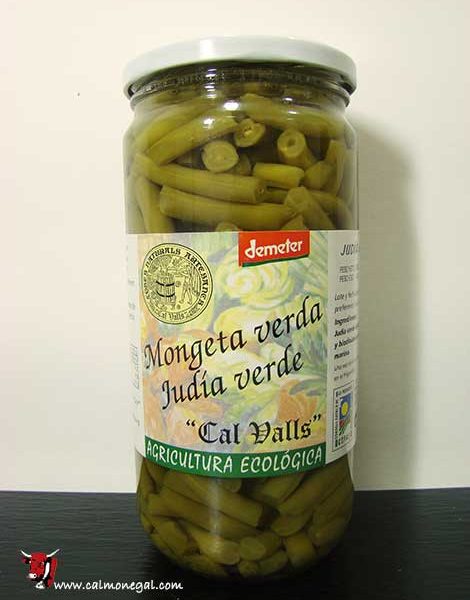 Mongeta verda 660gr CAL VALLS