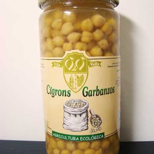 Cigrons cuits 720gr VILA VELLA (Cal Valls)