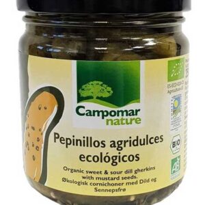 Cogombrets agredolços 190 gr CAMPOMAR