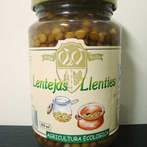 Llenties cuites 360gr VILA VELLA (Cal Valls)