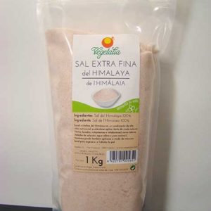 Sal extrafina de l'Himalaia 1kg VEGETALIA