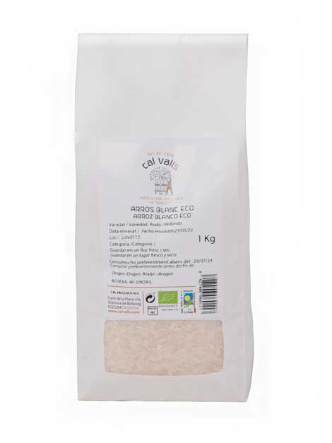 Arròs blanc 1Kg CAL VALLS Arròs blanc 1Kg CAL VALLS