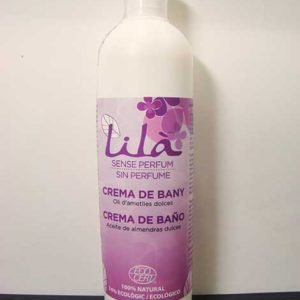 Crema de bany sense perfum 400ml LILÀ