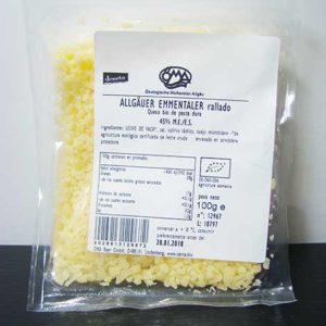 Formatge emmental ratllat 100gr OMA