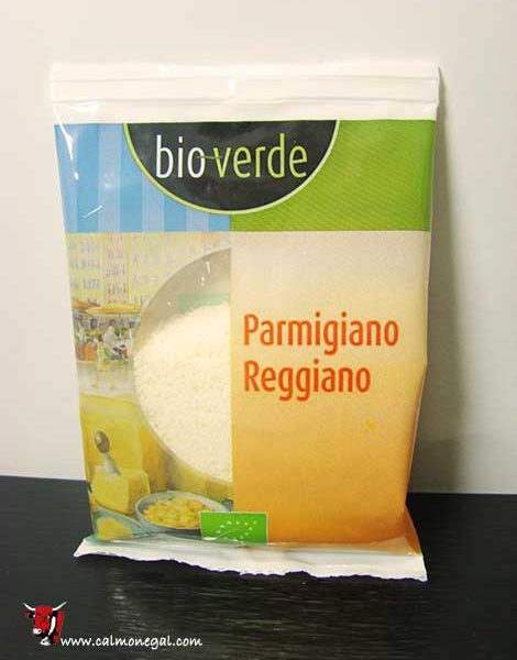 Formatge parmesà reggià ratllat 40gr BIOVERDE