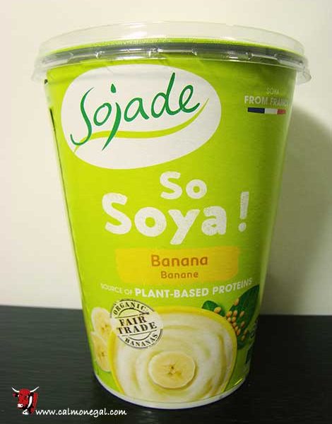 Fermentat de soja amb plàtan 400gr SOJADE