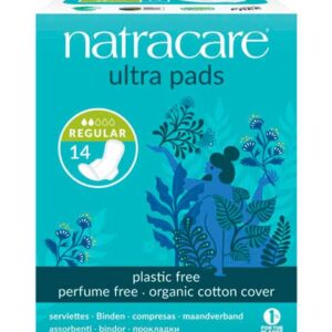 Compresa regular normal amb ales ultra pads 14 unitats NATRACARE