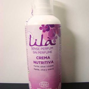 Crema nutritiva sense perfum 400ml LILÀ