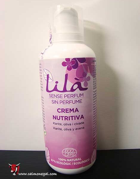 Crema nutritiva sense perfum 400ml LILÀ