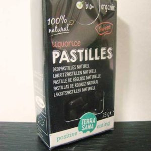 Pastilles de regalèssia 25gr TERRASANA