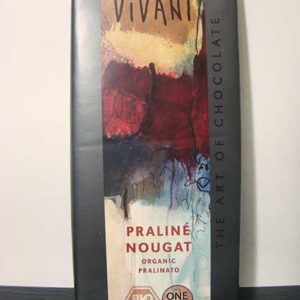 Xocolata amb llet i crema d'avellanes "PRALINÉ" 100gr VIVANI