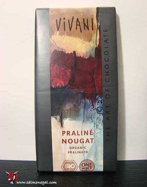 Xocolata amb llet i crema d’avellanes “PRALINÉ” 100gr VIVANI