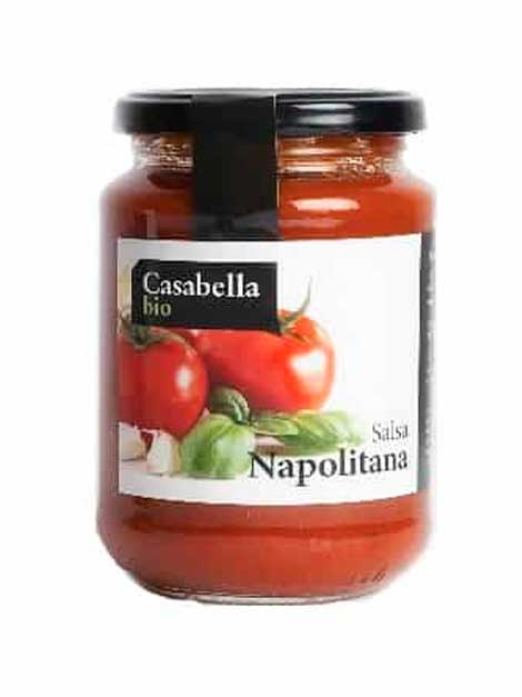 Salsa napolitana 340gr CASABELLA BIO Salsa napolitana 340gr CASABELLA BIO