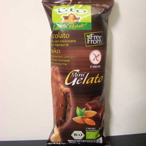 Mini gelat xocolata fondant amb ametlles 35 gr ( 1 unitat ) GILDO RACHELLI