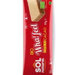 Snack espelta i cacau Wha!feel 30gr SOL NATURAL