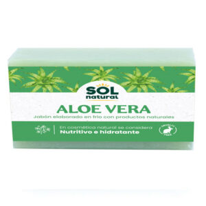 Sabó de mans en pastilla (Aloe Vera) 100gr SOL NATURAL