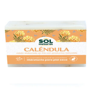 Sabó de mans en pastilla (Calèndula) 100gr SOL NATURAL