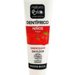 Pasta de dents sense fluor per nens de maduixa 50 ml NATURA BIO COSMETICS