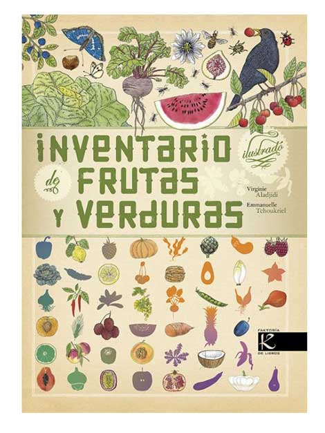 Inventari il·lustrat de fruites i verdures (Llibre)