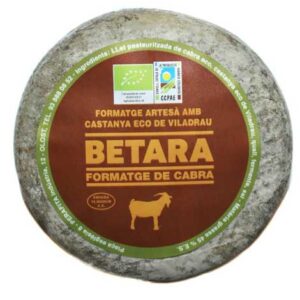 Formatge cabra amb castanya de Viladrau 410 gr aprox BETARA