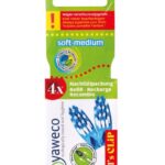 Recanvi capçal raspall de dents nens blau 4 unitats YAWECO