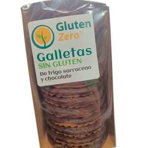 Galetes sense gluten de blat sarraí i xocolata 150 gr GLUTEN ZERO