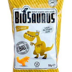 Snack de blat de moro gust formatge BioSaurus 50gr MCLLOYD'S