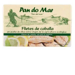 Filets de caballa amb oli d'oliva 120 gr PAN DO MAR
