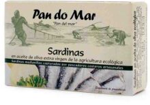 Sardines amb oli d'oliva verge extra 120 gr PAN DO MAR