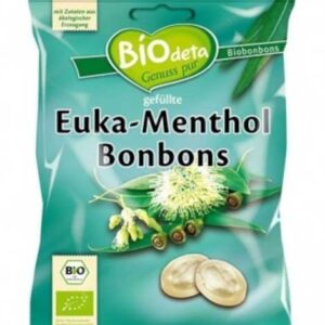 Caramels mentol farcits 75gr BIODETA