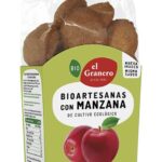 Galetes artesanes de blat integral amb poma 250 gr EL GRANERO