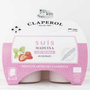 Suís de maduixa 2x128gr CLAPEROL