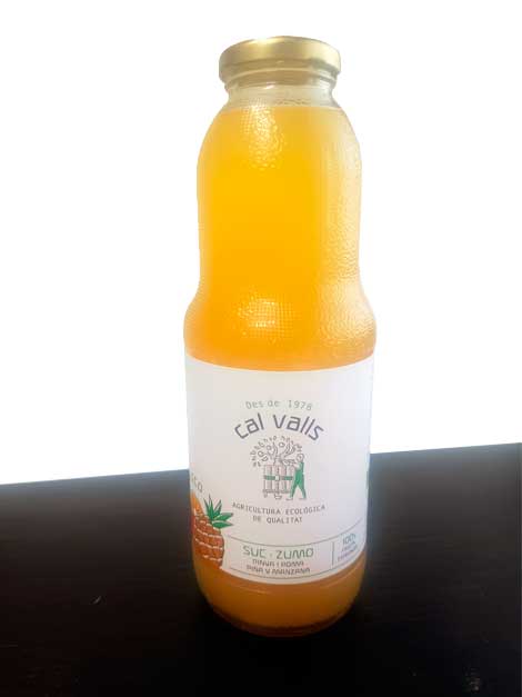 Suc de pinya i poma 1L VILA VELLA (CAL VALLS) Suc de pinya i poma 1L VILA VELLA (CAL VALLS)