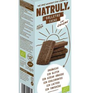 Galetes de cacau 125gr NATRULY