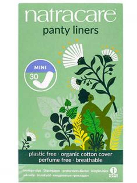 Salvaslip mini panty liners 30 unitats NATRACARE Salvaslip mini panty liners 30 unitats NATRACARE