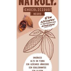 Xocolata negra 85 gr NATRULY