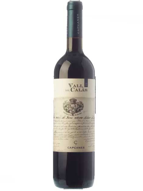 Vi negre Vall del Calàs 75cl CELLER DE CAPÇANES Vi negre Vall del Calàs 75cl CELLER DE CAPÇANES