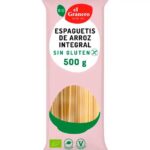 Espaguetis d'arròs integral 500gr EL GRANERO