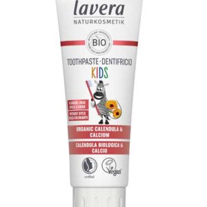 Dentífric per nens de calèndula i calci sense fluor 75 ml LAVERA