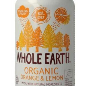 Refresc de taronja i llimona 330ml WHOLE EARTH