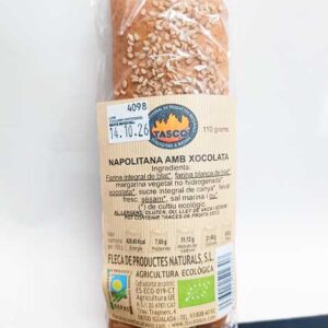Napolitana amb xocolata 110 gr TASCÓ